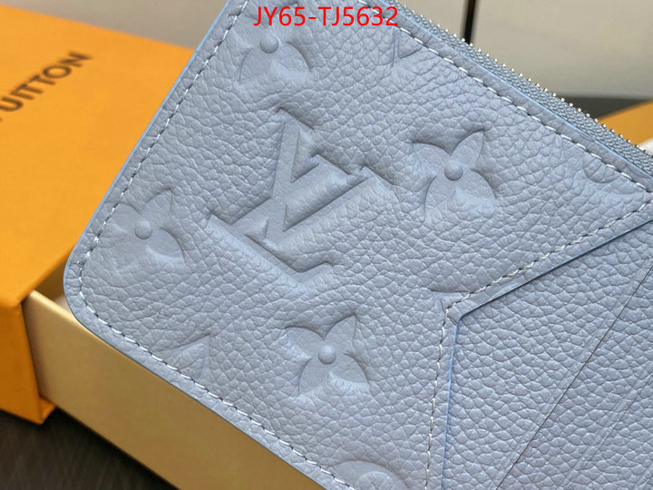 LV Bags(TOP)-Wallet high quality replica designer ID: TJ5632 $: 65USD,