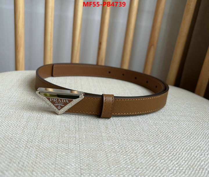 Belts-Prada 1:1 replica ID: PB4739 $: 55USD