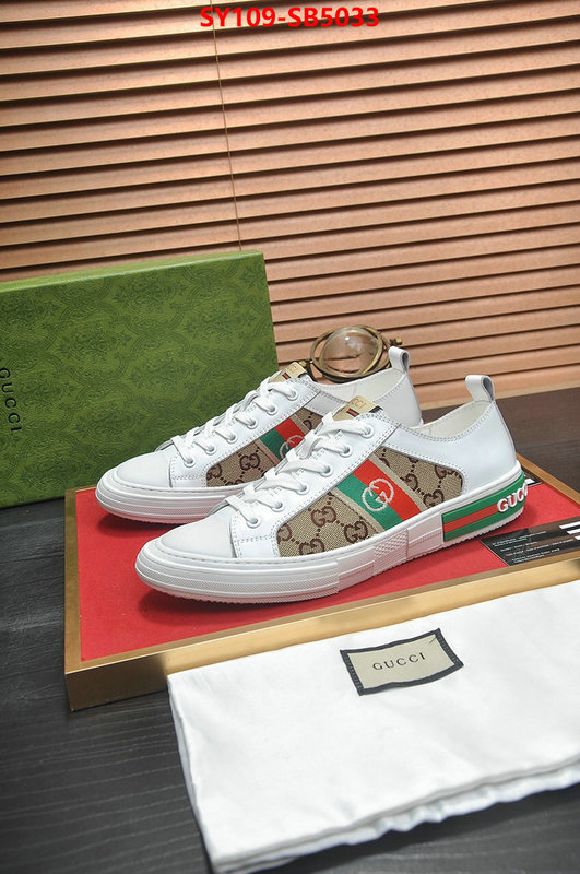 Men Shoes-Gucci fake aaaaa ID: SB5033 $: 109USD