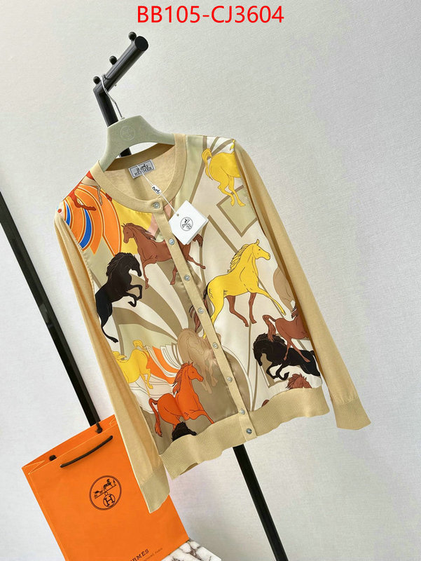 Clothing-Hermes replica 2024 perfect luxury ID: CJ3604 $: 105USD