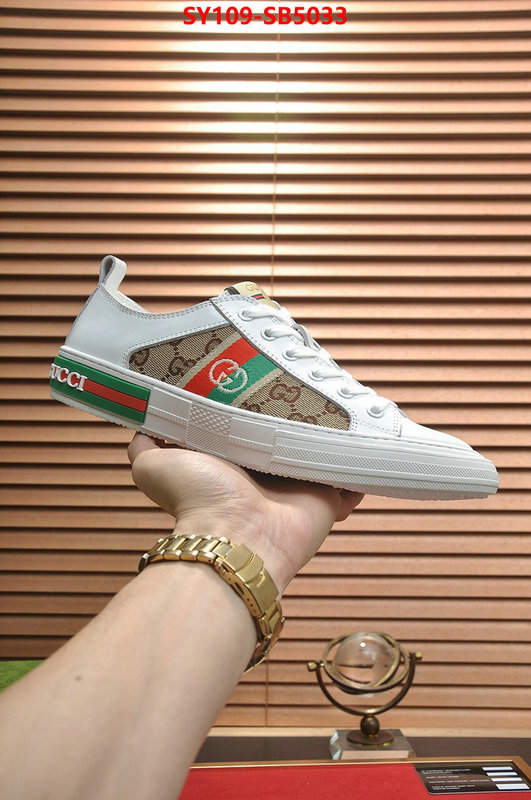 Men Shoes-Gucci fake aaaaa ID: SB5033 $: 109USD