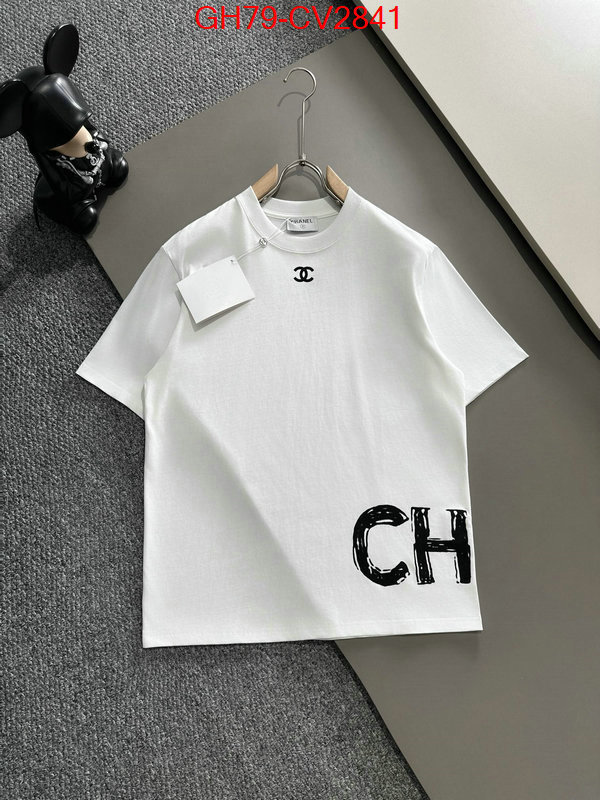 Clothing-Chanel designer wholesale replica ID: CV2841 $: 79USD