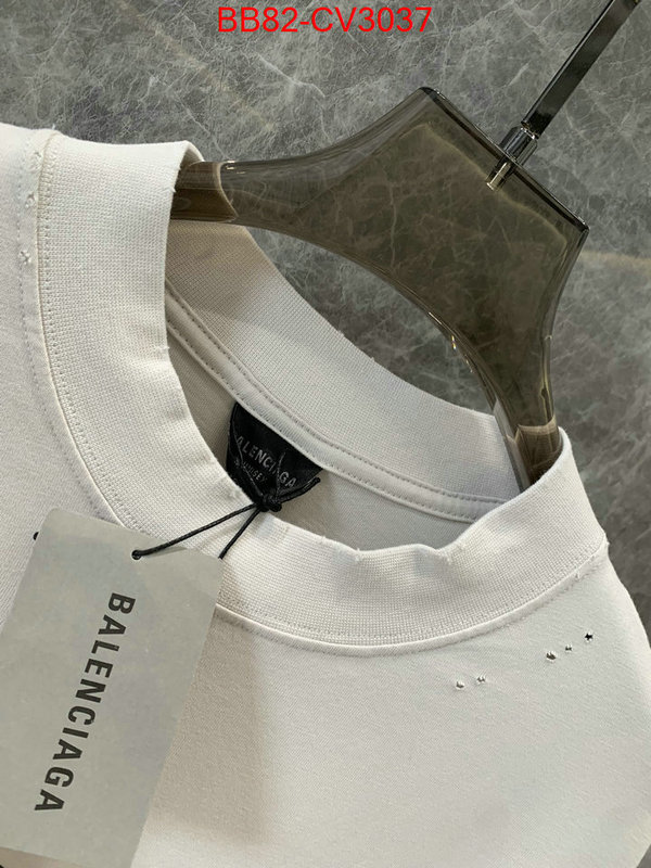 Clothing-Balenciaga where quality designer replica ID: CV3037 $: 82USD