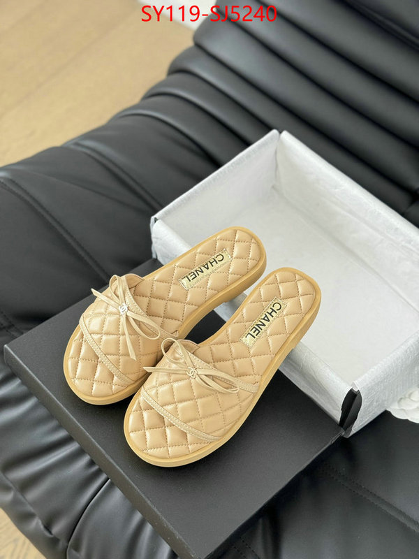 Women Shoes-Chanel best quality fake ID: SJ5240 $: 119USD