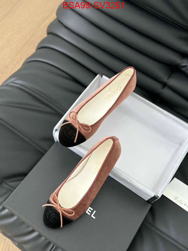 Women Shoes-Chanel copy aaaaa ID: SV3261 $: 99USD