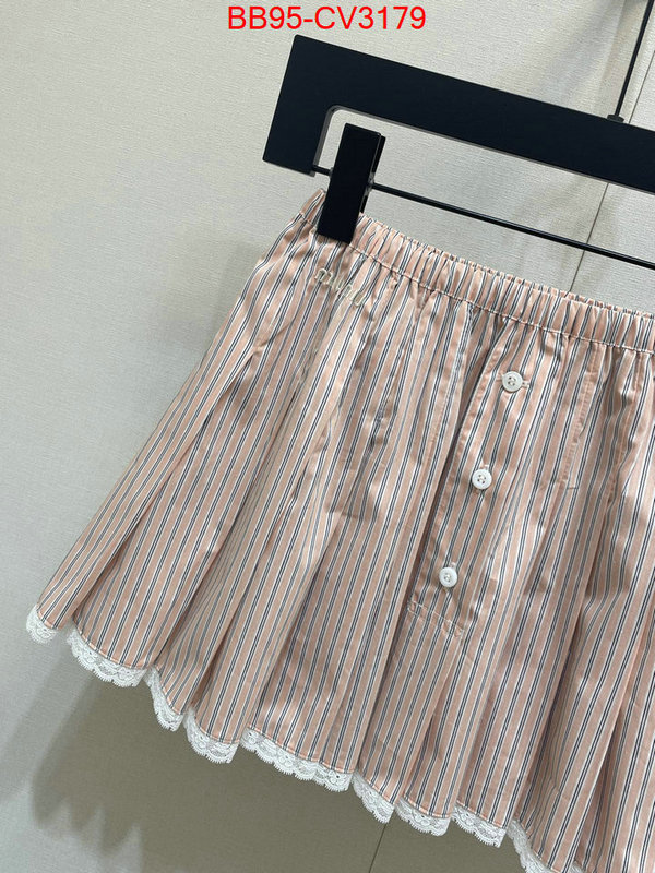 Clothing-MIU MIU designer 7 star replica ID: CV3179 $: 95USD