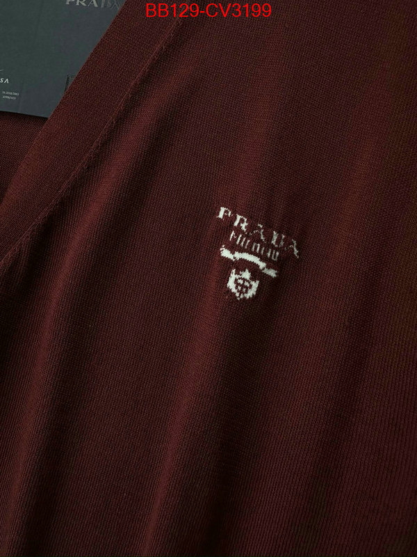 Clothing-Prada where to buy fakes ID: CV3199 $: 129USD