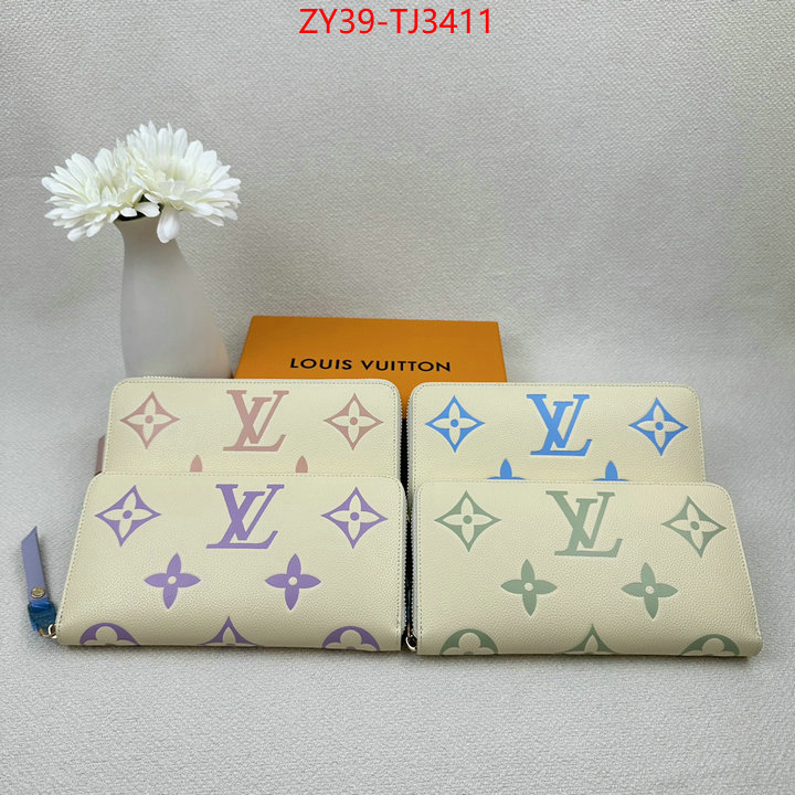 LV Bags(4A)-Wallet high quality designer replica ID: TJ3411 $: 39USD,