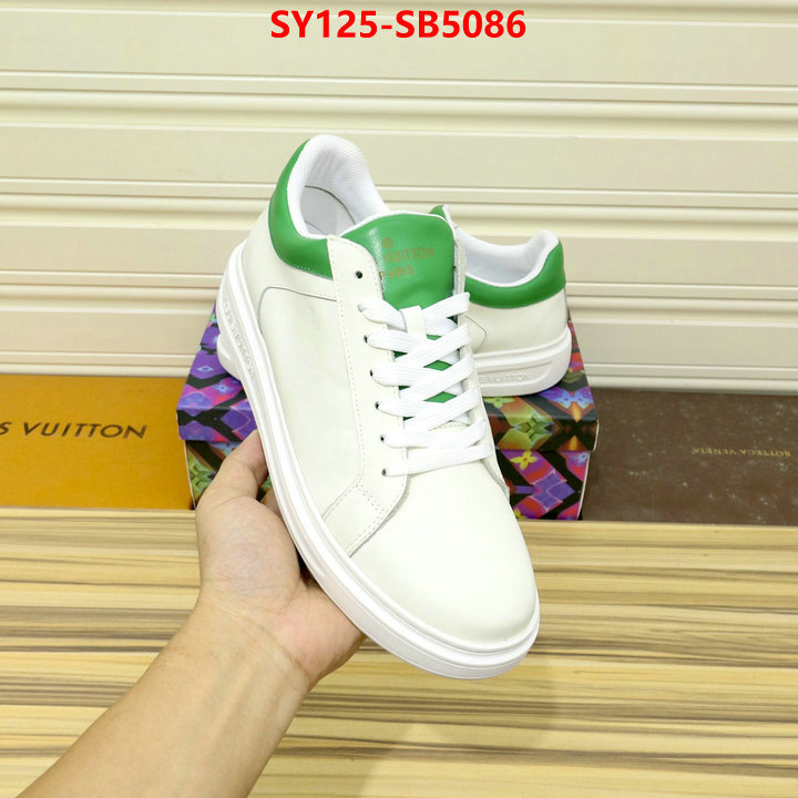 Men Shoes-LV customize best quality replica ID: SB5086 $: 125USD