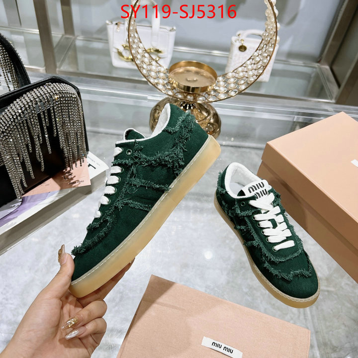 Women Shoes-Miu Miu best wholesale replica ID: SJ5316 $: 119USD