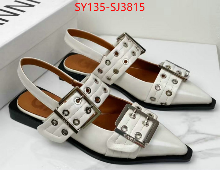 Women Shoes-Ganni best fake ID: SJ3815 $: 135USD