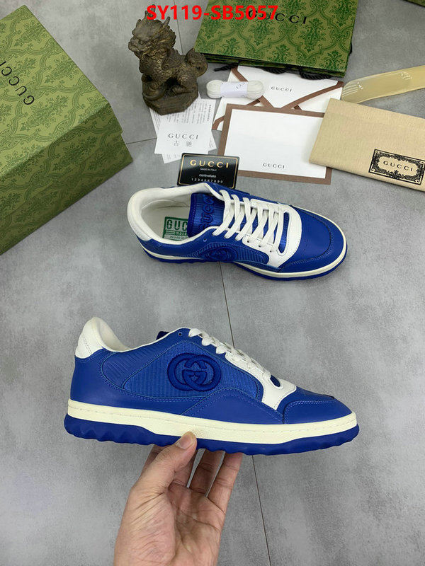 Men Shoes-Gucci high quality aaaaa replica ID: SB5057 $: 119USD