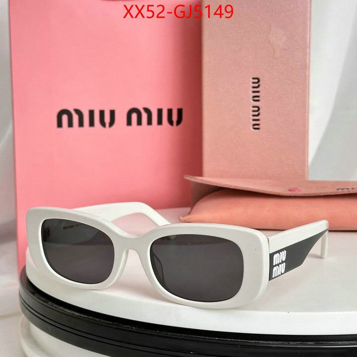 Glasses-Miu Miu from china 2024 ID: GJ5149 $: 52USD