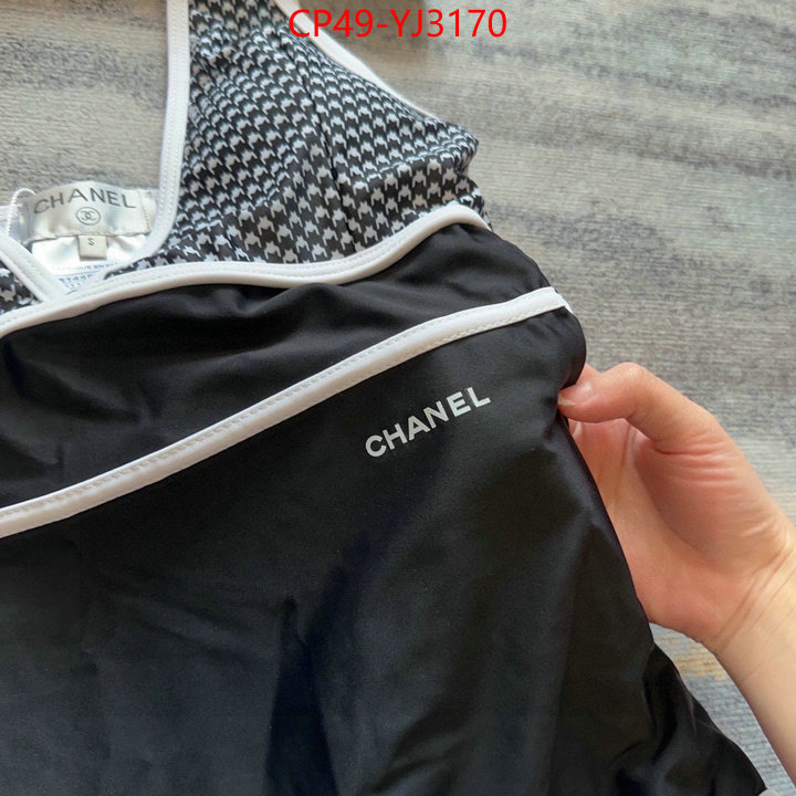 Swimsuit-Chanel where could you find a great quality designer ID: YJ3170 $: 49USD