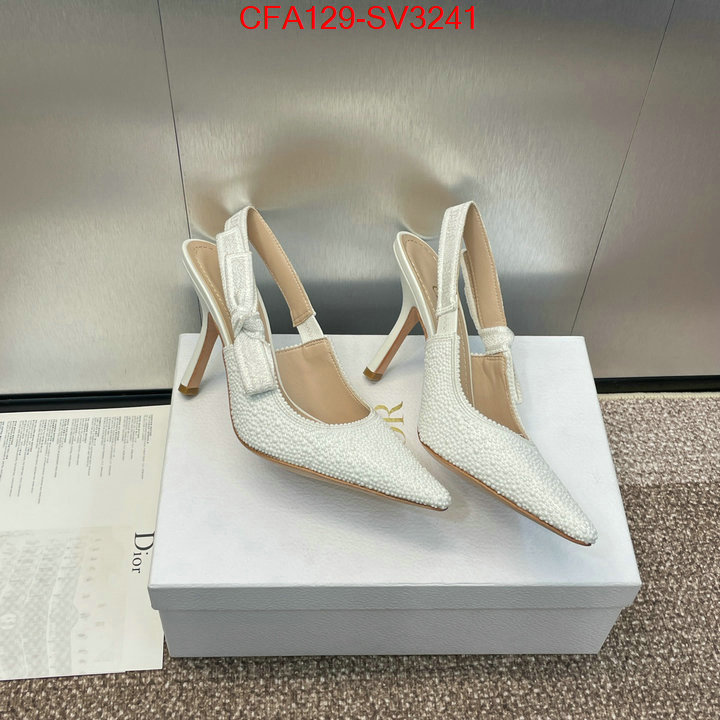 Women Shoes-Dior shop cheap high quality 1:1 replica ID: SV3241 $: 129USD