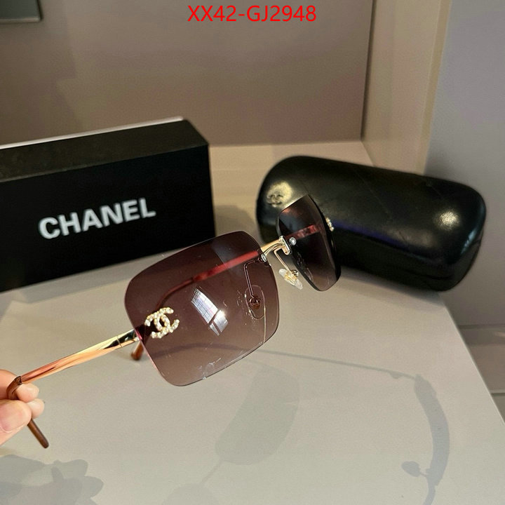 Glasses-Chanel shop cheap high quality 1:1 replica ID: GJ2948 $: 42USD