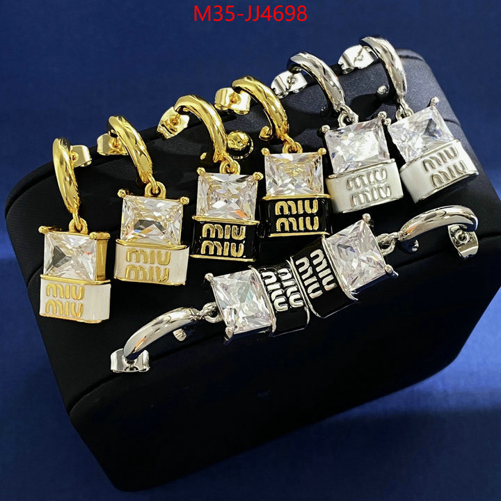 Jewelry-Miu Miu replica shop ID: JJ4698 $: 35USD