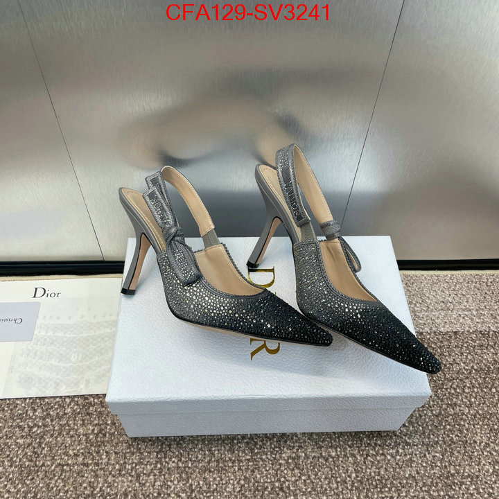 Women Shoes-Dior shop cheap high quality 1:1 replica ID: SV3241 $: 129USD