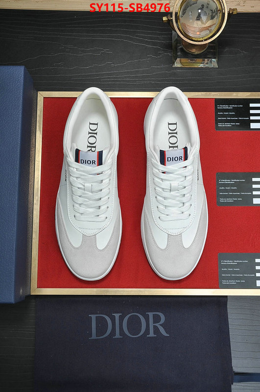 Men shoes-Dior practical and versatile replica designer ID: SB4976 $: 115USD