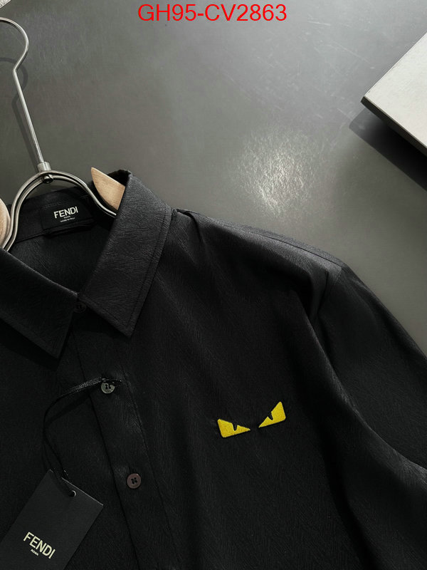 Clothing-Fendi shop designer ID: CV2863 $: 95USD