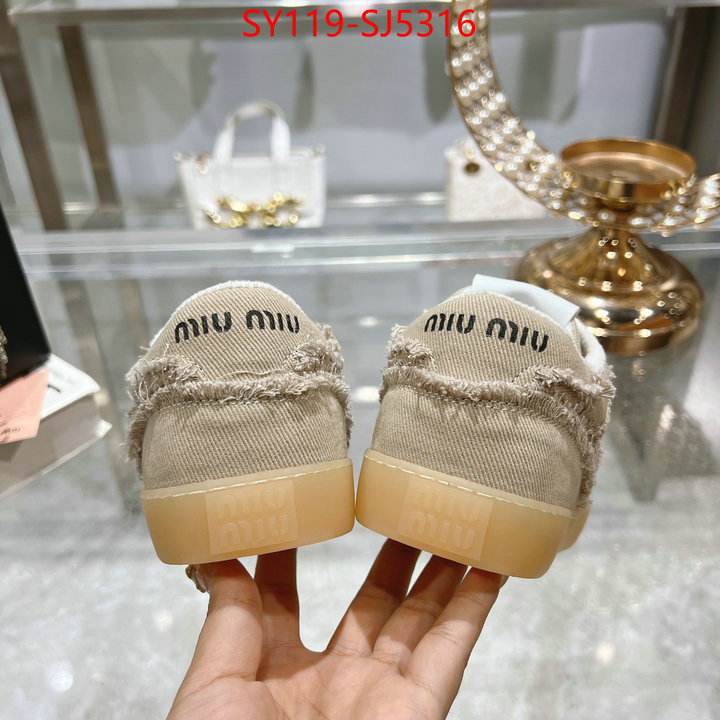 Women Shoes-Miu Miu best wholesale replica ID: SJ5316 $: 119USD