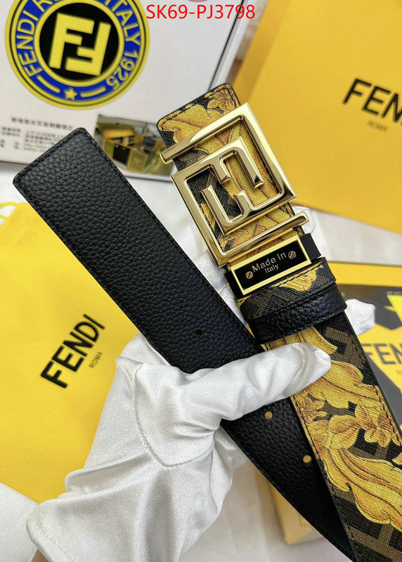 Belts-Fendi fake high quality ID: PJ3798 $: 69USD