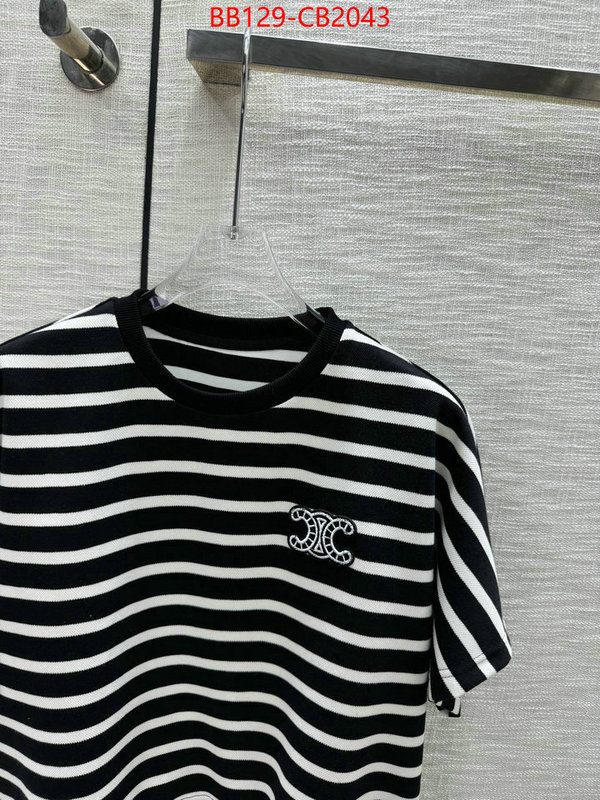 Clothing-Celine best knockoff ID: CB2043 $: 129USD