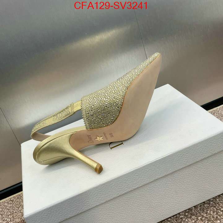 Women Shoes-Dior shop cheap high quality 1:1 replica ID: SV3241 $: 129USD