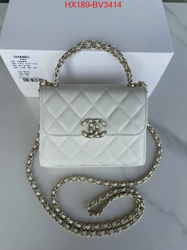 Chanel Bags(TOP)-Crossbody- high-end designer ID: BV3414 $: 189USD,