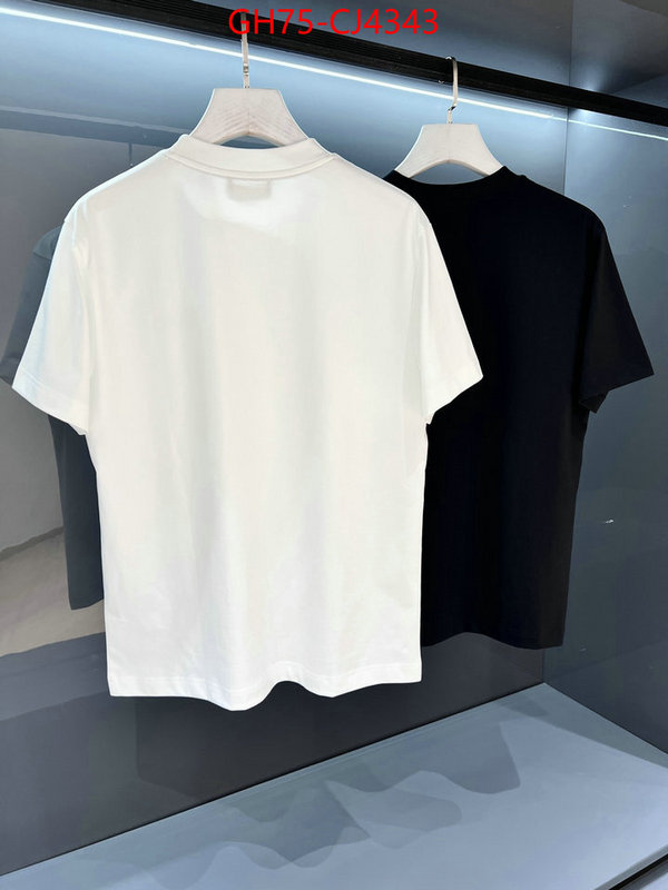 Clothing-Fendi wholesale 2024 replica ID: CJ4343 $: 75USD