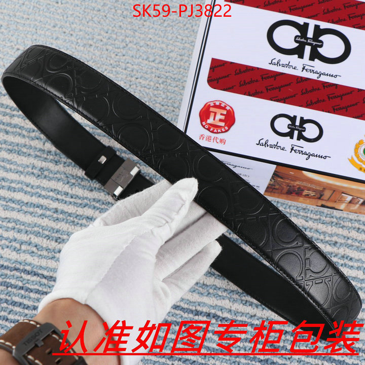 Belts-Ferragamo wholesale designer shop ID: PJ3822 $: 59USD