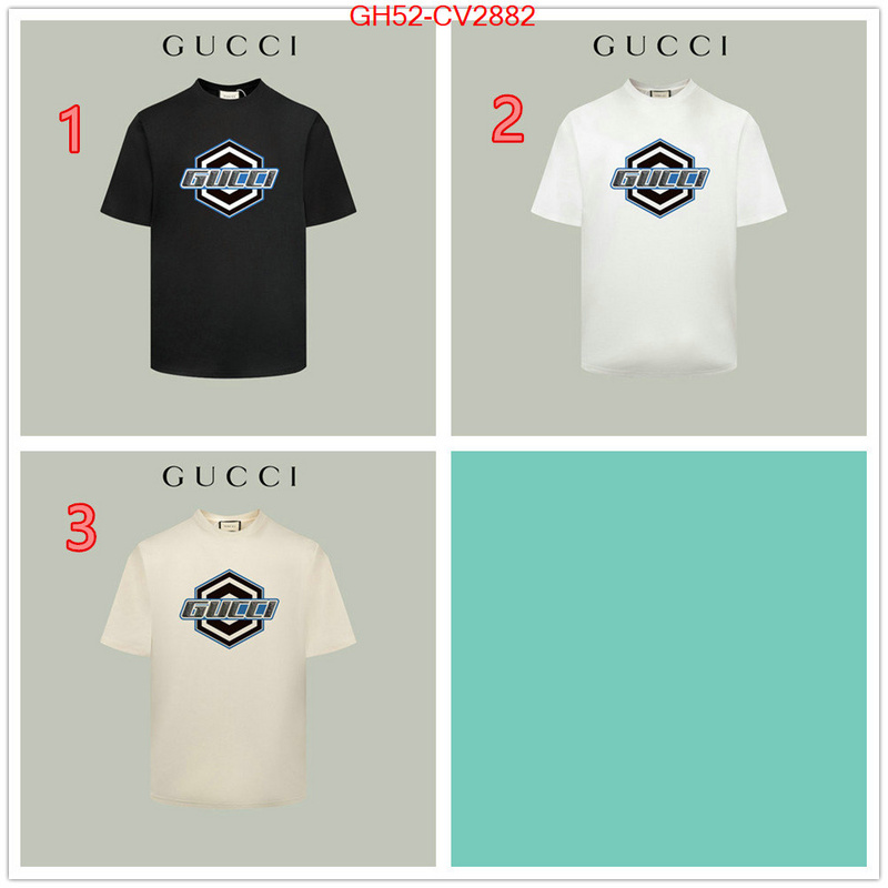 Clothing-Gucci where should i buy to receive ID: CV2882 $: 52USD
