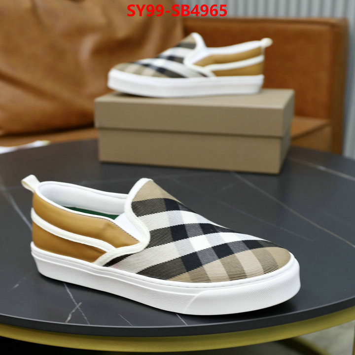 Women Shoes-Burberry customize best quality replica ID: SB4965 $: 99USD