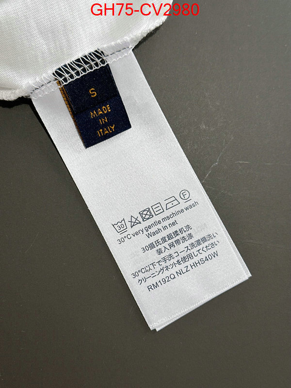 Clothing-LV shop cheap high quality 1:1 replica ID: CV2980 $: 75USD