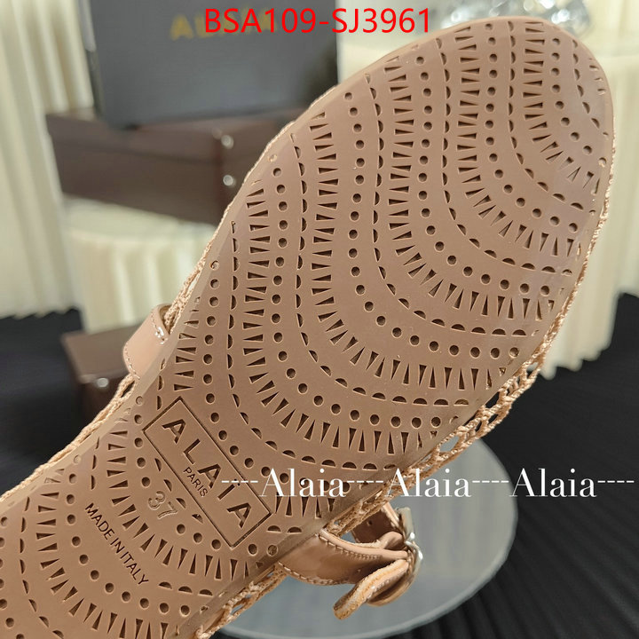 Women Shoes-ALAIA replica aaaaa+ designer ID: SJ3961 $: 109USD