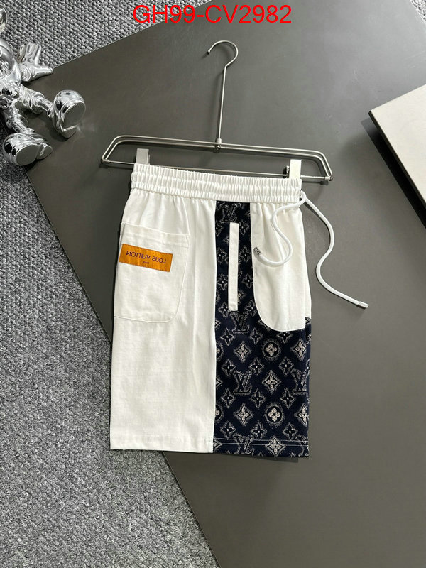 Clothing-LV customize the best replica ID: CV2982 $: 99USD