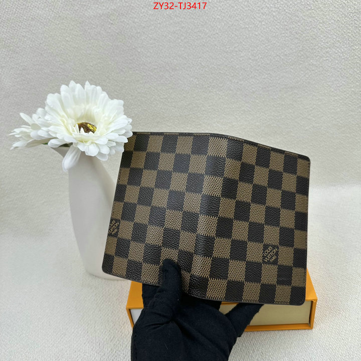 LV Bags(4A)-Wallet replicas buy special ID: TJ3417 $: 32USD,