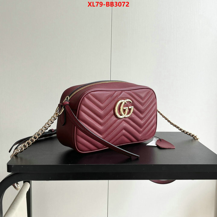 Gucci Bags(4A)-Marmont high quality designer replica ID: BB3072 $: 79USD,