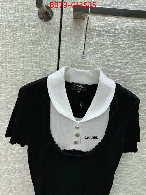 Clothing-Chanel replica for cheap ID: CJ3535 $: 79USD