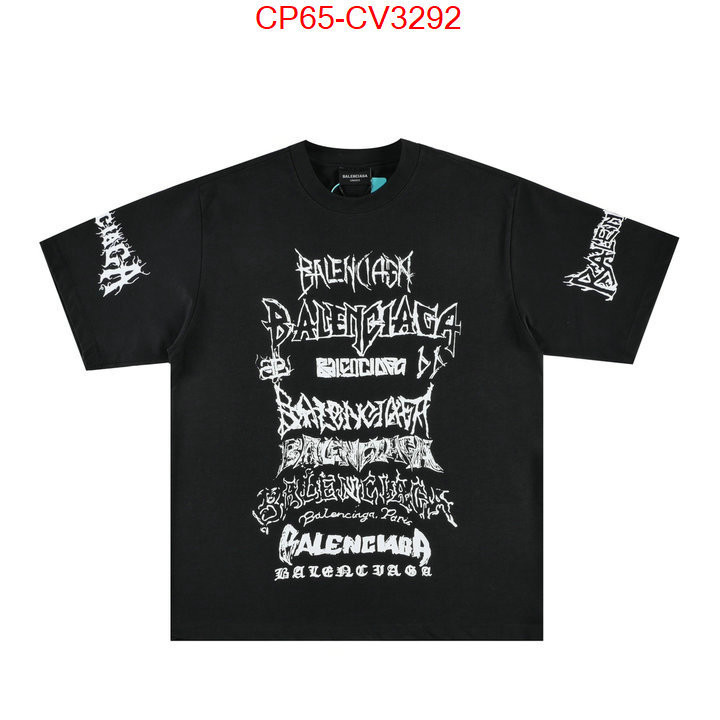 Clothing-Balenciaga 1:1 replica ID: CV3292 $: 65USD