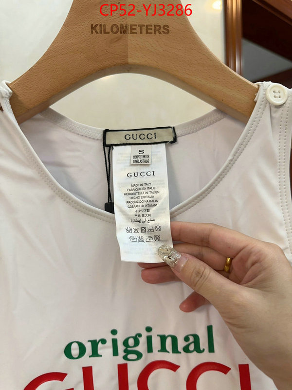 Swimsuit-GUCCI best quality fake ID: YJ3286 $: 52USD