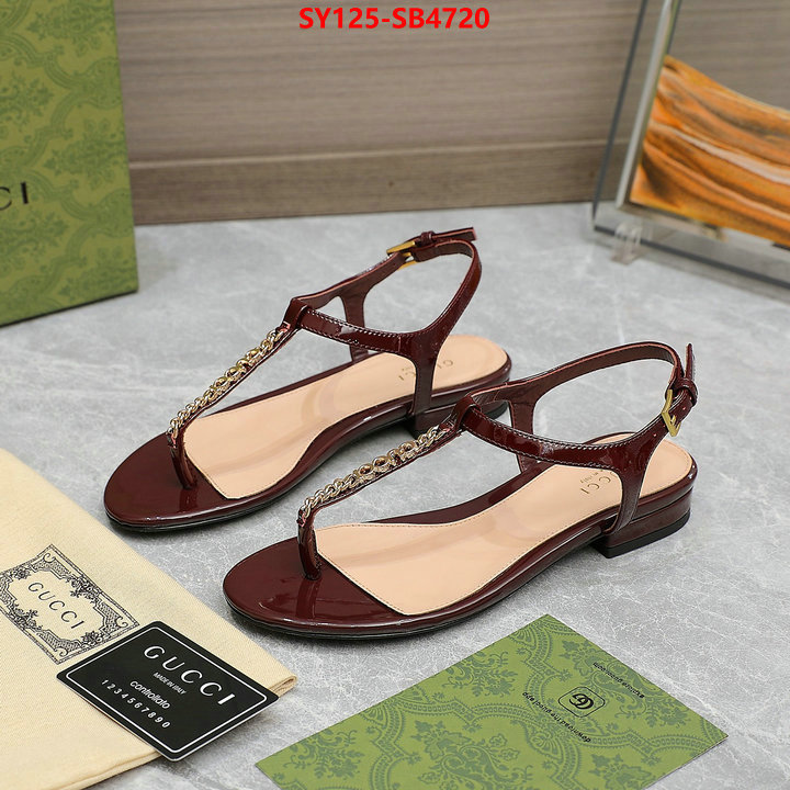 Women Shoes-Gucci wholesale replica ID: SB4720 $: 125USD