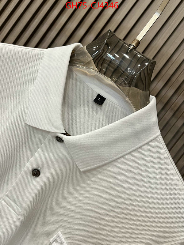 Clothing-Fendi perfect quality designer replica ID: CJ4346 $: 75USD