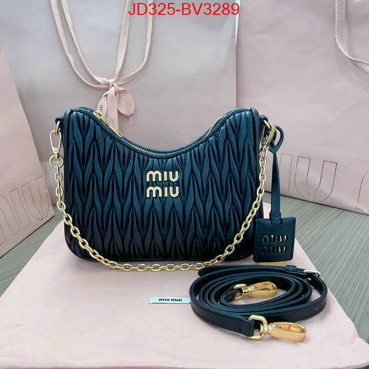 Miu Miu Bags(TOP)-Crossbody- best website for replica ID: BV3289 $: 325USD,