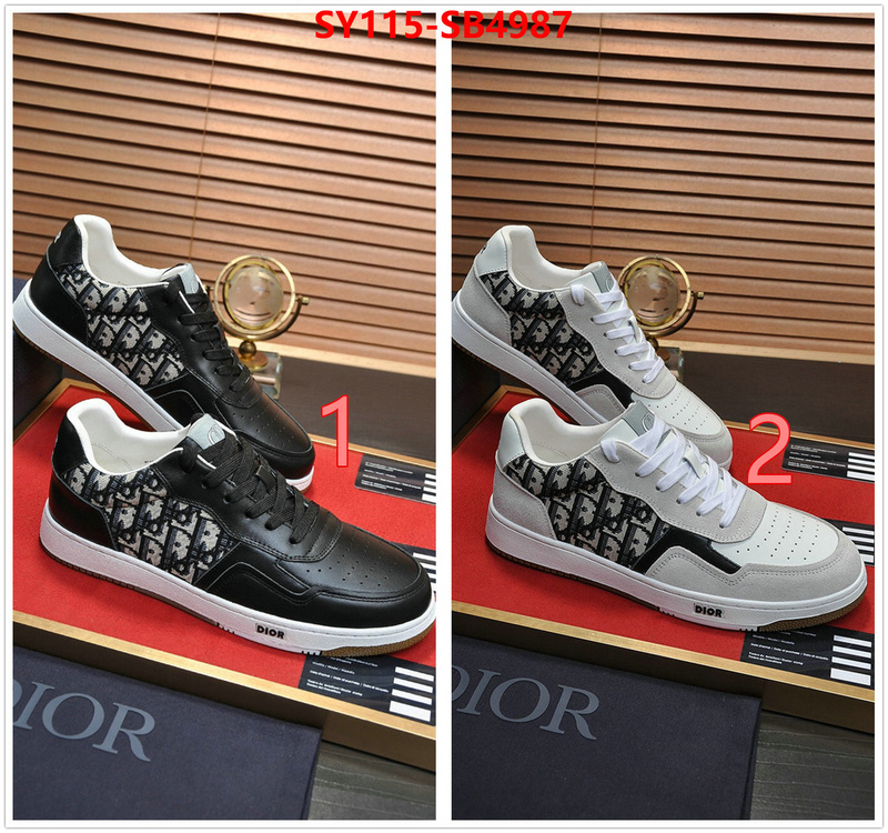 Men shoes-Dior designer fashion replica ID: SB4987 $: 115USD