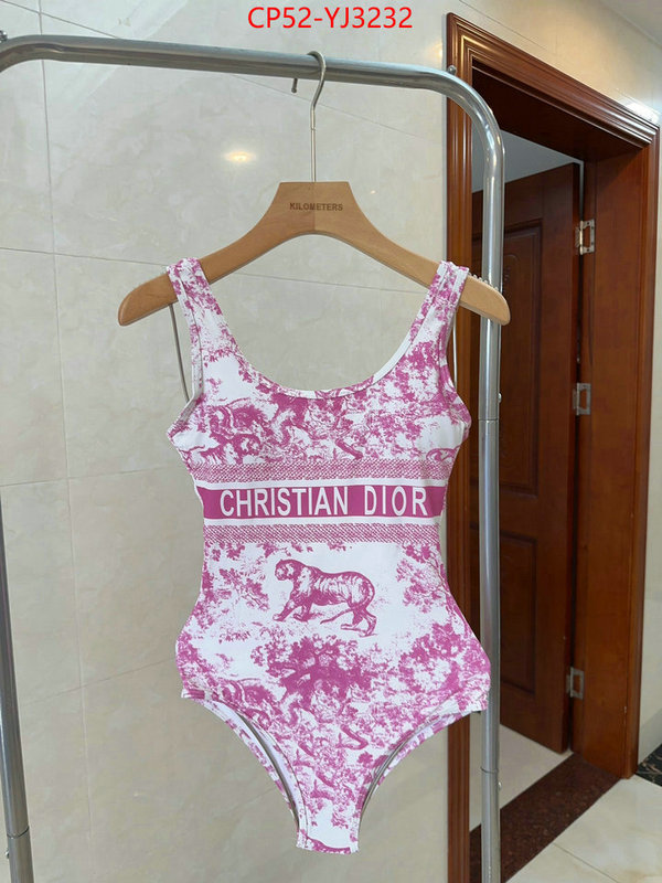 Swimsuit-Dior high quality designer ID: YJ3232 $: 52USD