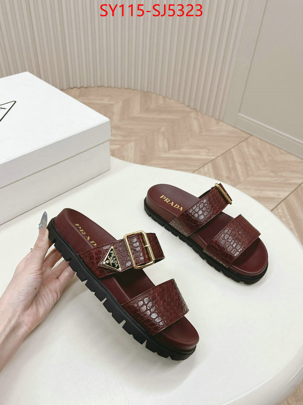 Women Shoes-Prada top designer replica ID: SJ5323 $: 115USD