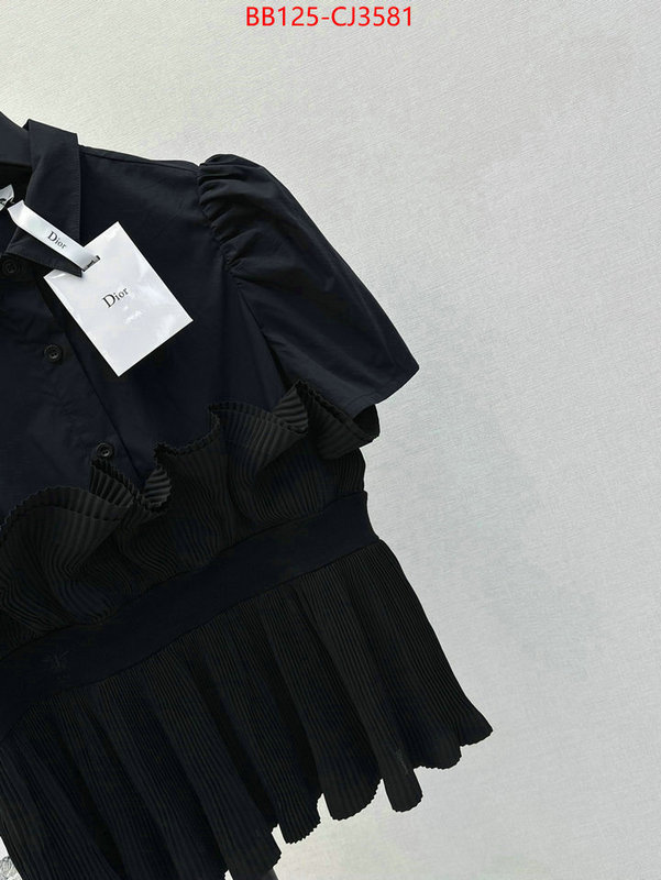 Clothing-Dior aaaaa quality replica ID: CJ3581 $: 125USD