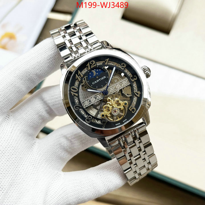 Watch(TOP)-Cartier high quality designer ID: WJ3489 $: 199USD