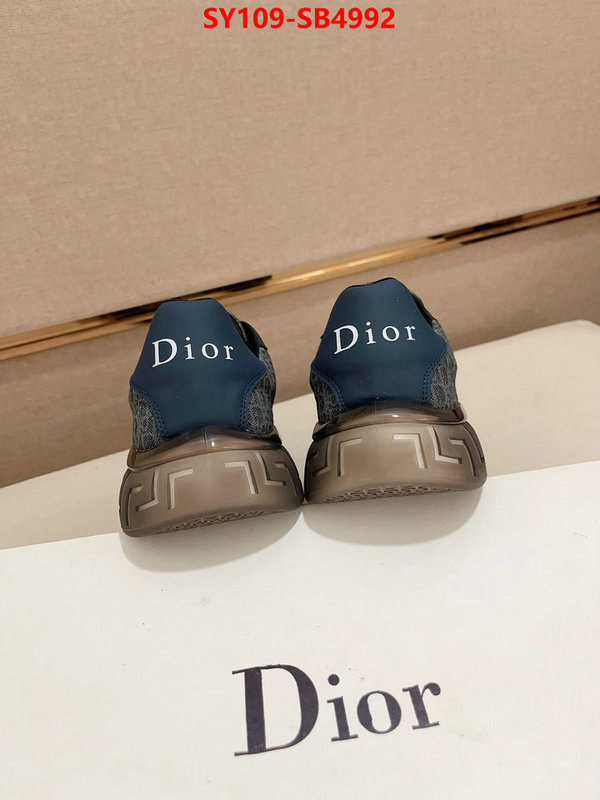 Men shoes-Dior we provide top cheap aaaaa ID: SB4992 $: 109USD